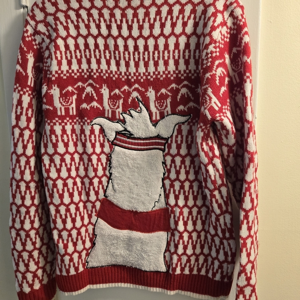 Blizzard BAY Llama Ugly Sweater  Unisex Size M - Picture 5 of 8